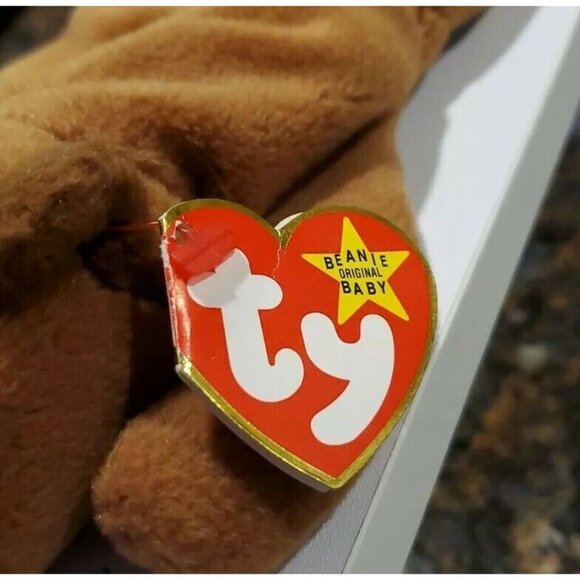 NWT Ty Beanie Baby Bucky 1995 Beaver - Picture 4 of 7